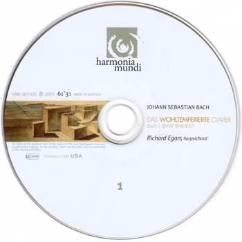 2CD Johann Sebastian Bach: Das Wohltemperierte Clavier Vol. 1 101621