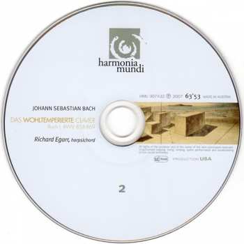 2CD Johann Sebastian Bach: Das Wohltemperierte Clavier Vol. 1 101621