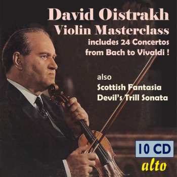 Album Johann Sebastian Bach: David Oistrach - Violin Masterclass