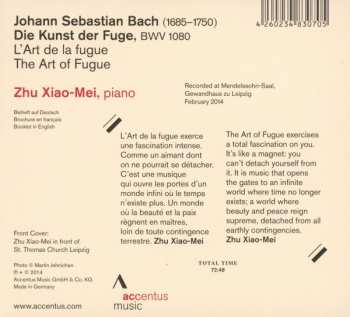 CD Johann Sebastian Bach: Die Kunst Der Fuge 192909