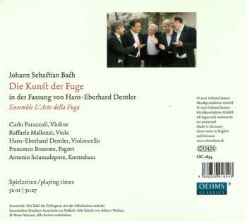 2CD Johann Sebastian Bach: Die Kunst Der Fuge 246123