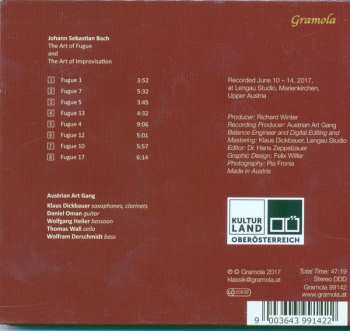 CD Johann Sebastian Bach: Die Kunst Der Fuge 121286