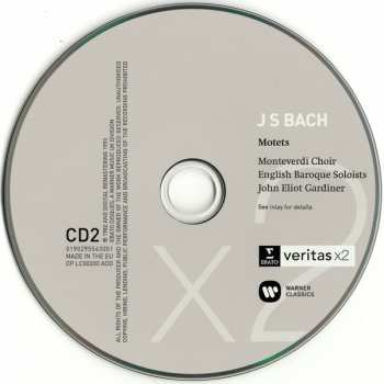 2CD Johann Sebastian Bach: Motets 47450