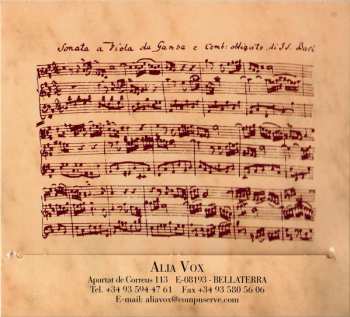 CD Johann Sebastian Bach: Die Sonaten Für Viola Da Gamba Und Cembalo 99542