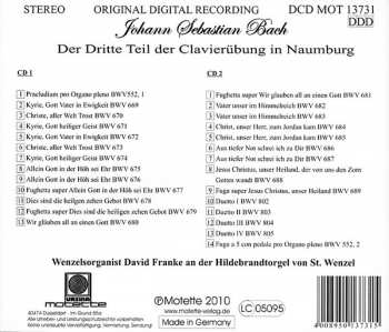 2CD Johann Sebastian Bach: Dritter Theil Der Clavier Übung In Naumburg 305333