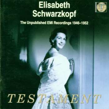 Album Johann Sebastian Bach: Elisabeth Schwarzkopf -  Unpublished Emi Recordings