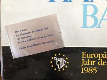 LP Johann Sebastian Bach: Europäisches Jahr Der Musik 1985 533889