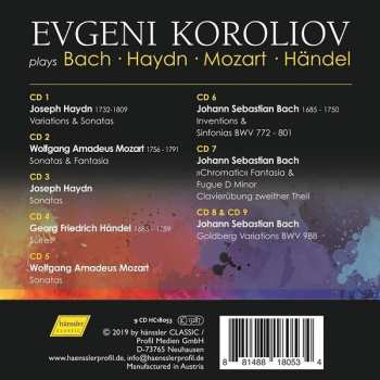 9CD Johann Sebastian Bach: Evgeni Koroliov Plays Bach • Haydn • Mozart • Händel 446509