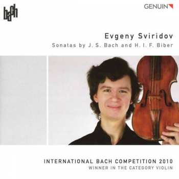 Album Johann Sebastian Bach: Evgeny Sviridov,violine