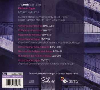 CD Johann Sebastian Bach: Flûtes En Fugue 489189