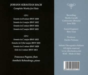 2CD Johann Sebastian Bach: Complete Works For Flute