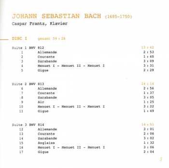 2SACD Johann Sebastian Bach: Französische Suiten 432942