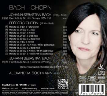 CD Johann Sebastian Bach: French Suites / Mazurkas 194324