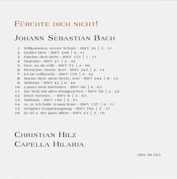 CD Johann Sebastian Bach: Fürchte Dich Nicht! – Bass-Arien Und Sinfonien Von Johann Sebastian Bach 440846