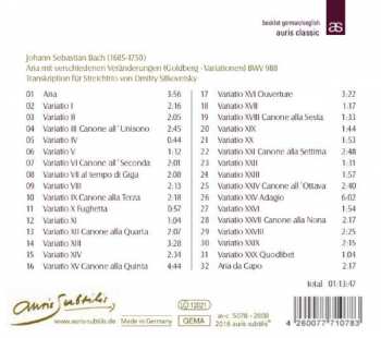 CD Johann Sebastian Bach: Goldberg-Variarionen Im Museum Gunzenhauser BWV 988 95957