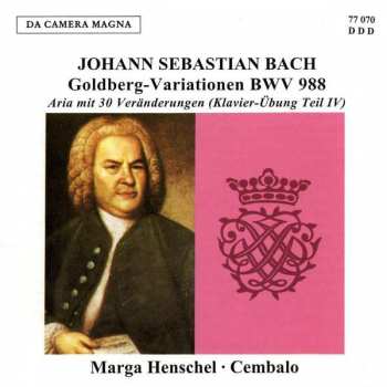 CD Johann Sebastian Bach: Goldberg-variationen Bwv 988 327132