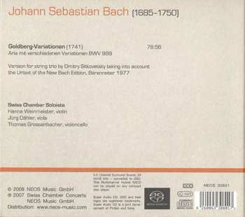 SACD Johann Sebastian Bach: Goldberg-Variationen / Version For String Trio 148396