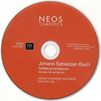 SACD Johann Sebastian Bach: Goldberg-Variationen / Version For String Trio 148396