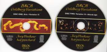 2CD Johann Sebastian Bach: Goldberg Variations 259588