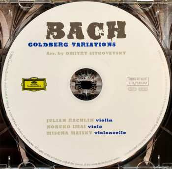CD Johann Sebastian Bach: Goldberg Variations 45405