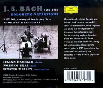 CD Johann Sebastian Bach: Goldberg Variations 45405