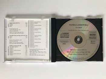 CD Johann Sebastian Bach: Goldberg Variations, Italian Concerto, Chromatic Fantasy And Fugue 115243
