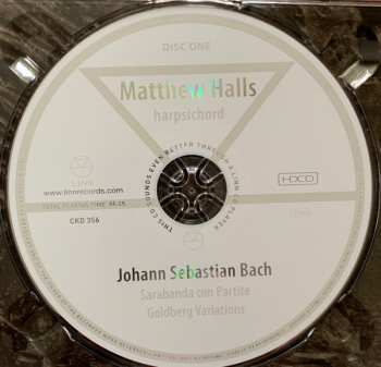 2CD Johann Sebastian Bach: Goldberg Variations • Sarabanda Con Partite • Aria Variata 346145