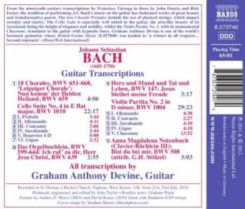CD Johann Sebastian Bach: Guitar Transcriptions 291328