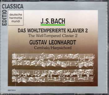 2CD Johann Sebastian Bach: Das Wohltemperierte Klavier 2 / The Well-Tempered Clavier 2 446428