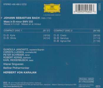 2CD Johann Sebastian Bach: Mass In B Minor = Messe In H-moll 22941