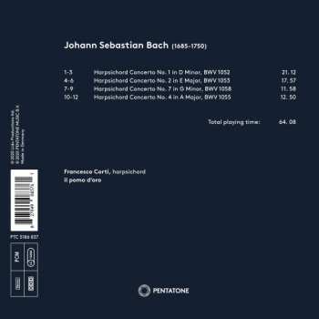 CD Johann Sebastian Bach: Harpsichord Concertos 290490
