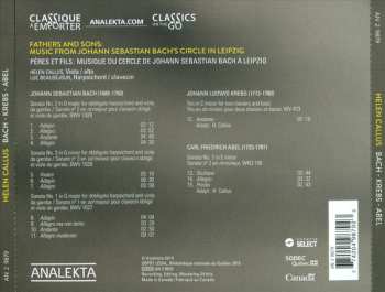 CD Johann Sebastian Bach: Helen Callus, Bach - Krebs - Abel 466011