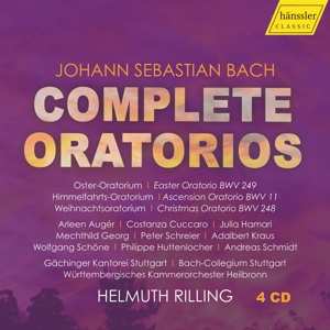 Album Johann Sebastian Bach: Helmuth Rilling - Complete Bach Oratorios