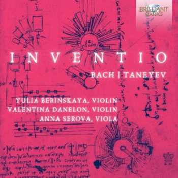 Album Johann Sebastian Bach: Inventionen & Sinfonias Bwv 772-801 Für 2 Violinen