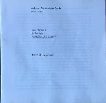 CD Johann Sebastian Bach: Inventionen Und Sinfonien / Französische Suite V 155499