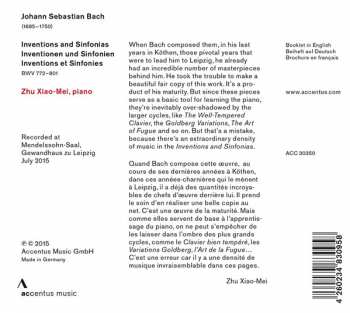 CD Johann Sebastian Bach: Inventions And Sinfonias 235209