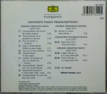 CD Johann Sebastian Bach: Jesu, Joy Of Man's Desiring: Favourite Piano Transcriptions 149010