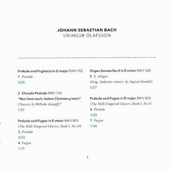 CD Johann Sebastian Bach: Johann Sebastian Bach DIGI 18637