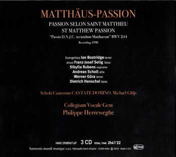5CD/Box Set Johann Sebastian Bach: Johannes-Passion • Matthäus-Passion 93434