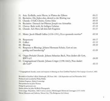 2CD Johann Sebastian Bach: John Passion (Reconstruction Of Bach's Passion Liturgy) 292945
