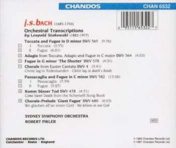 CD Johann Sebastian Bach: J.S. Bach: Orchestral Transcriptions by Stokowski