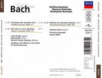 CD Johann Sebastian Bach: Kaffee-Kantate - Bauern-Kantate - Hochzeits-Kantate 122362