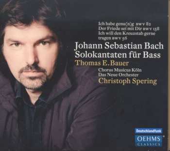 CD Johann Sebastian Bach: Solokantaten Für Bass   428798