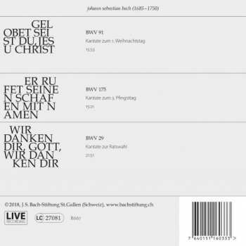 CD Johann Sebastian Bach: Kantaten N° 25 320001
