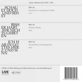 CD Johann Sebastian Bach: Kantaten N° 34 343996