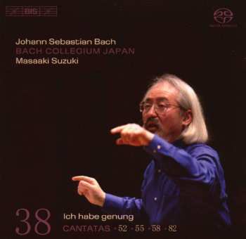 SACD Johann Sebastian Bach: Cantatas 38: ►52 ►55 ►58 ►82 (Ich Habe Genung) 432631