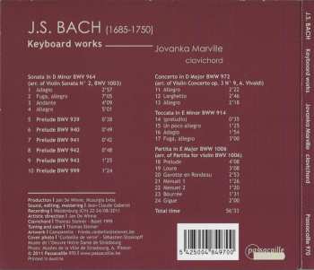 CD Johann Sebastian Bach: Keyboard Works 301498