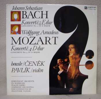 Album Johann Sebastian Bach: Koncert č. 2 E Dur - Koncert č. 4 D Dur = Concerto No.2 In E Major - Concerto No.4 In D Major