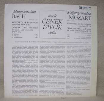 LP Johann Sebastian Bach: Koncert č. 2 E Dur - Koncert č. 4 D Dur = Concerto No.2 In E Major - Concerto No.4 In D Major 377255