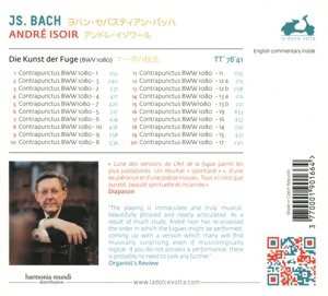CD Johann Sebastian Bach: Die Kunst Der Fuge 338396